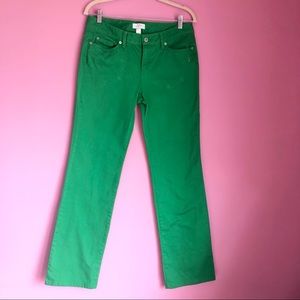 🔹2/$30🔹 Green Ann Taylor Jeans